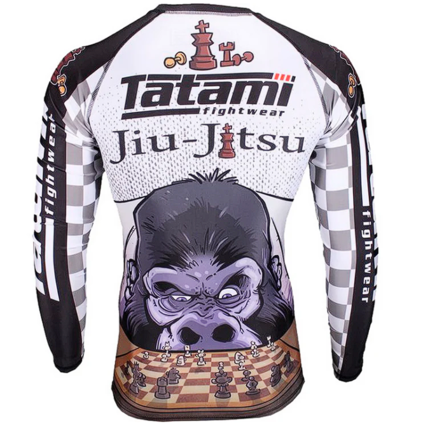 Tatami professional long gorilla rushguard | חולצת ראשגארד ארוכה טאטאמי בעיצוב גורילה