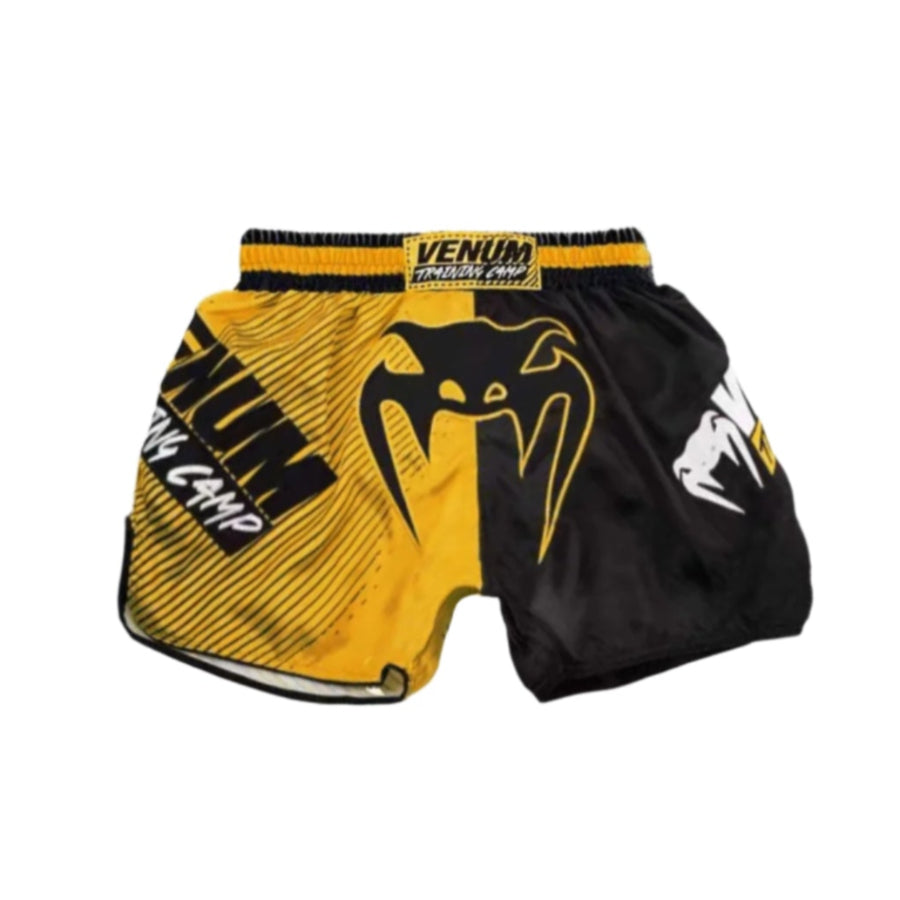 Venum professional Boxing shorts | מכנסי אגרוף ונום וייפר צהוב