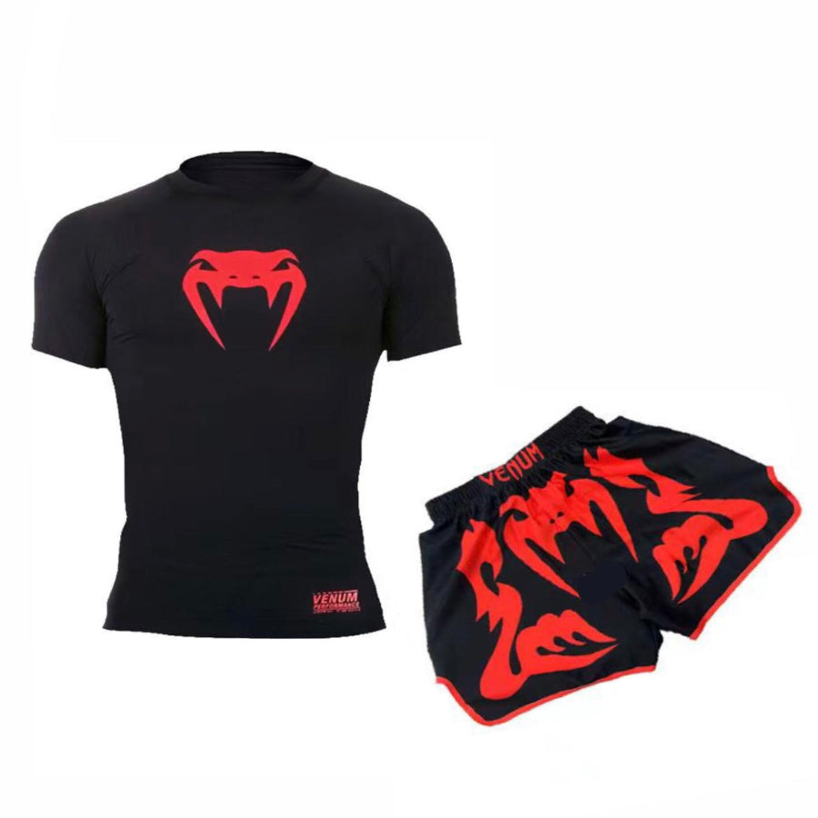 venum professional red and black fangs set | סט ונום מקצועי פאנגס אדום ושחור