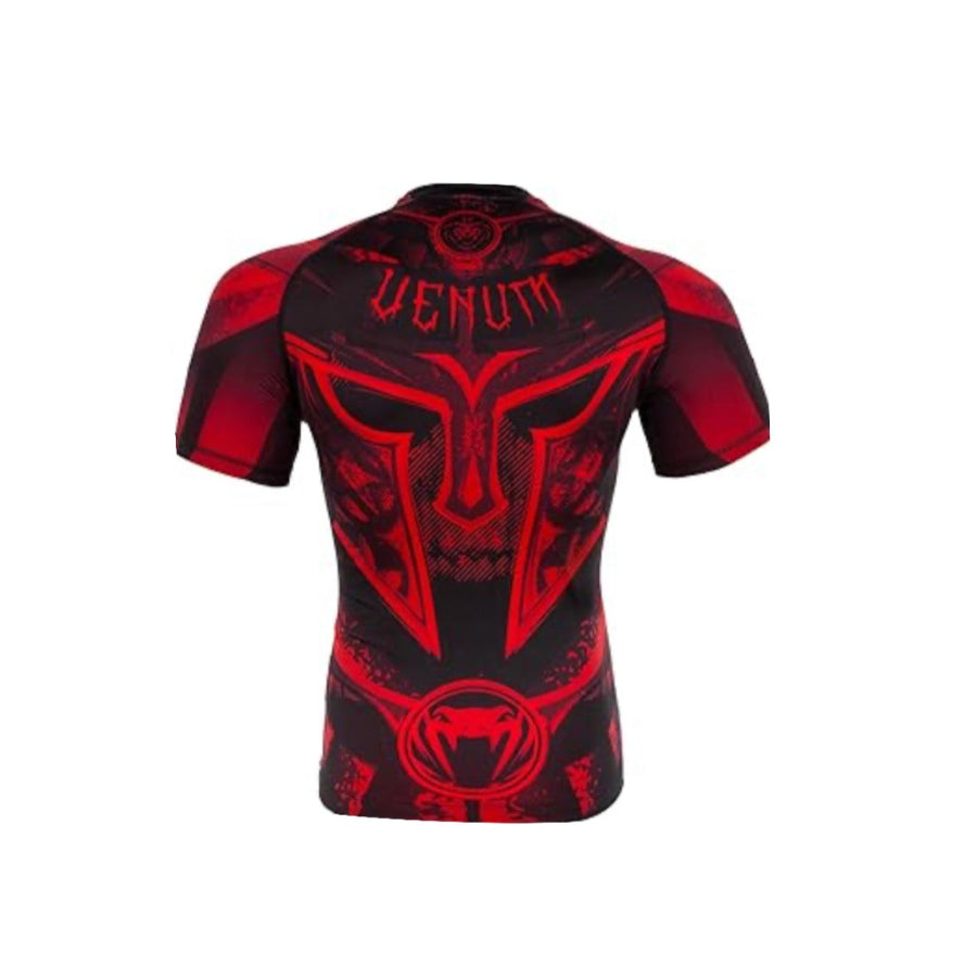 Venum professional red viking MMA Rushguard | חולצת ונום ראשגארד בעיצוב ויקינג אדום