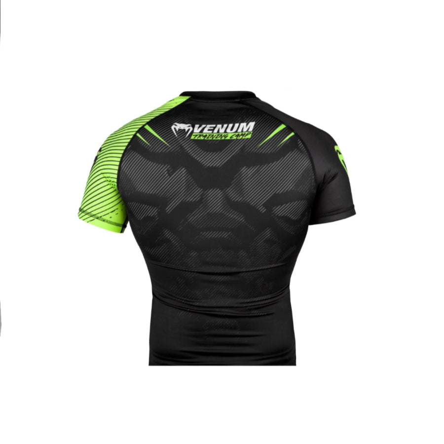 Venum professional green viper rushguard MMA shirt | חולצת ונום ראשגארד וייפר ירוק