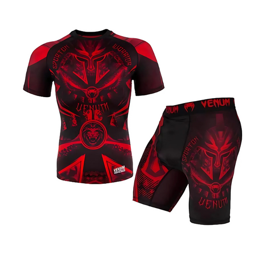 venum professional red gladiator nogi set | סט ונום נוגי מקצועי בעיצוב גלדיאטור אדום