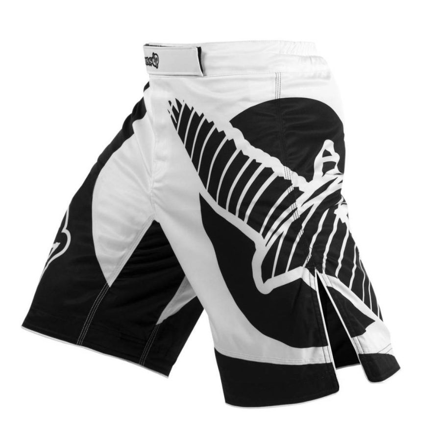 HAYABUSA professional MMA shorts | מכנסי היאבוסה שחור ולבן