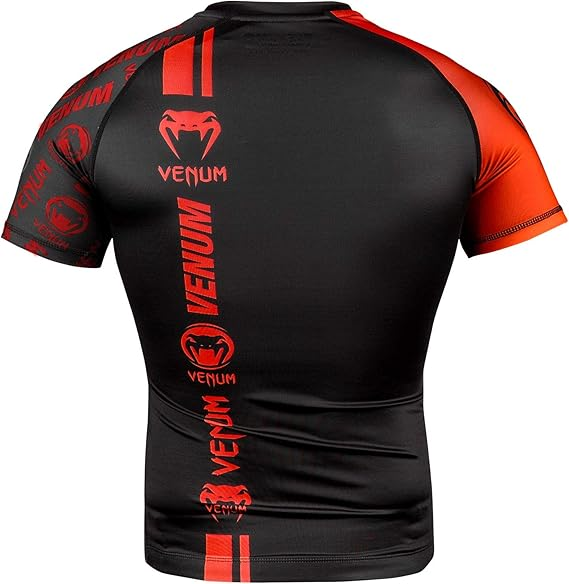 Venum professional rushguard MMA shirt | חולצת ונום ראשגארד אדום ושחור