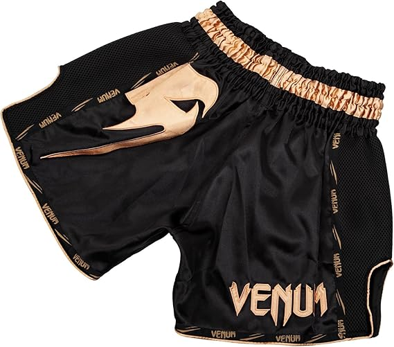 Venum professional boxing short | מכנס אגרוף ונום זהב ושחור