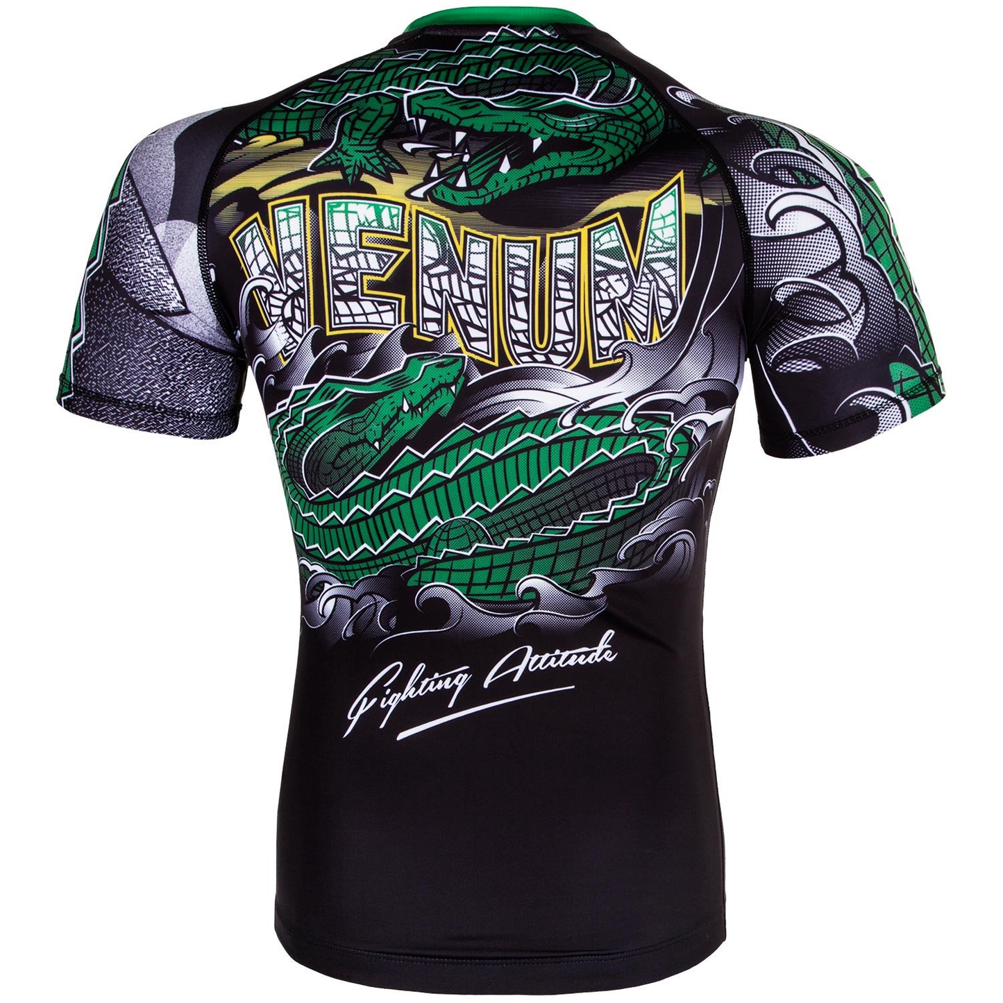 Venum professional Rushguard MMA Crocodile Shirt | חולצת ונום מקצועית עיצוב קרוקודיל