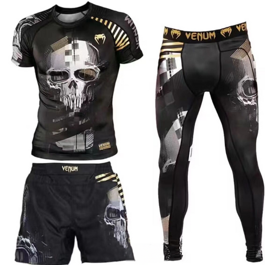 venum professional skull triple set | סט ונום משולש עיצוב גולגולת