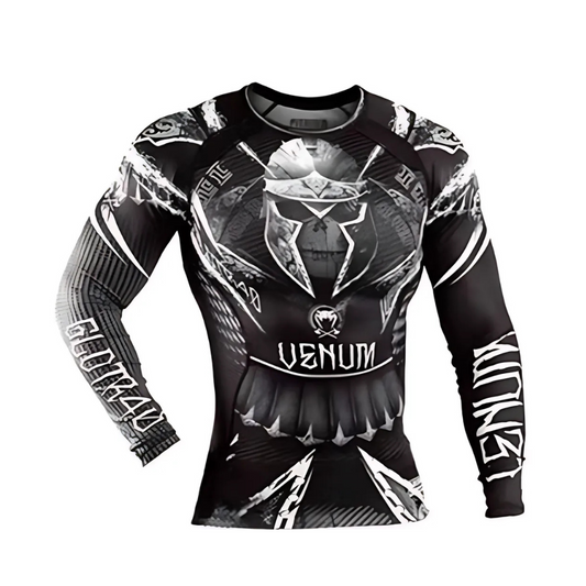 Venum professional viking MMA long Rushguard | חולצת ונום ראשגארד ארוך בעיצוב ויקינג