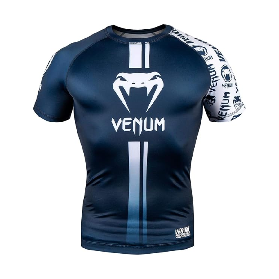 Venum professional israel rushguard MMA shirt | חולצת ונום ראשגארד צבעי ישראל