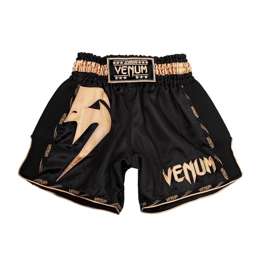 Venum professional boxing short | מכנס אגרוף ונום זהב ושחור